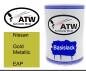 Preview: Nissan, Gold Metallic, EAP: 500ml Lackdose, von ATW Autoteile West.